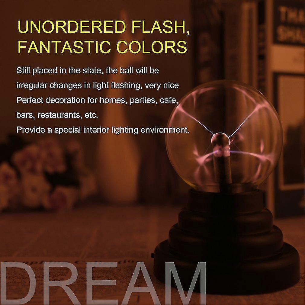 USB Plasma Ball Electrostatic Sphere Light Magic Crysta
