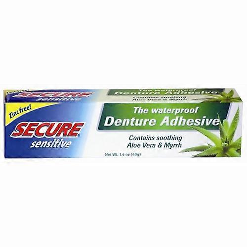 Secure Sensitive Denture Adhesive, 1.4 oz
