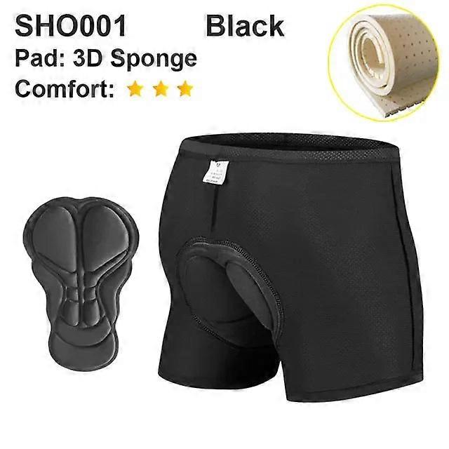 Men's Breathable Cycling Underwear Shorts 5d Gel Pad Shockproof Mtb Road Bike