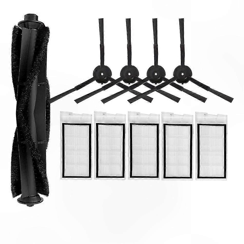 Hepa Filter and Side Brush Replacement for RoboSense Eve Plus Cleaner Main Components