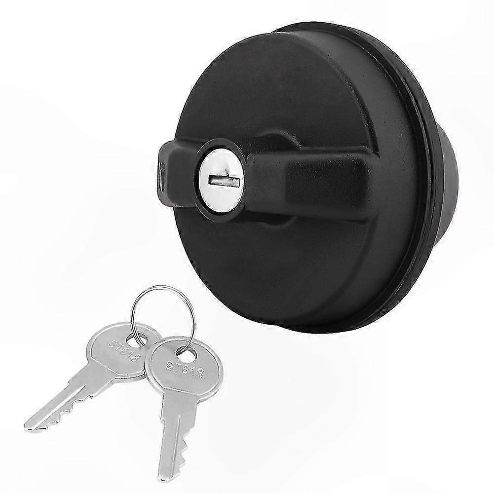 Universal Car Fuel Filler Cap with 2 Keys for Secure Locking System