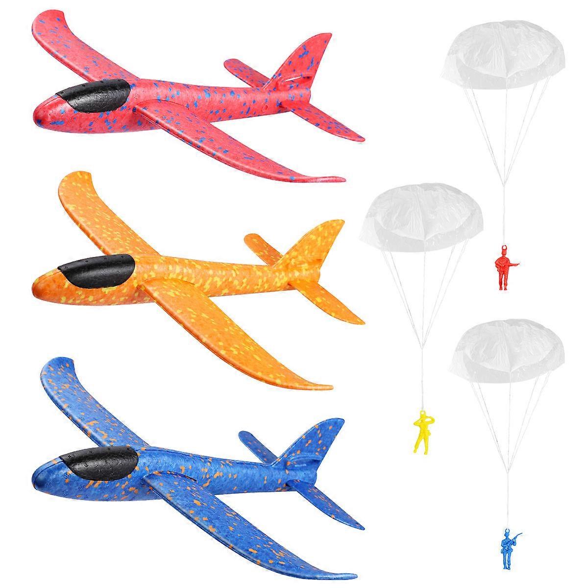 Plane Glider Toyvian Glider Planes for Playing 2Pcs with 3