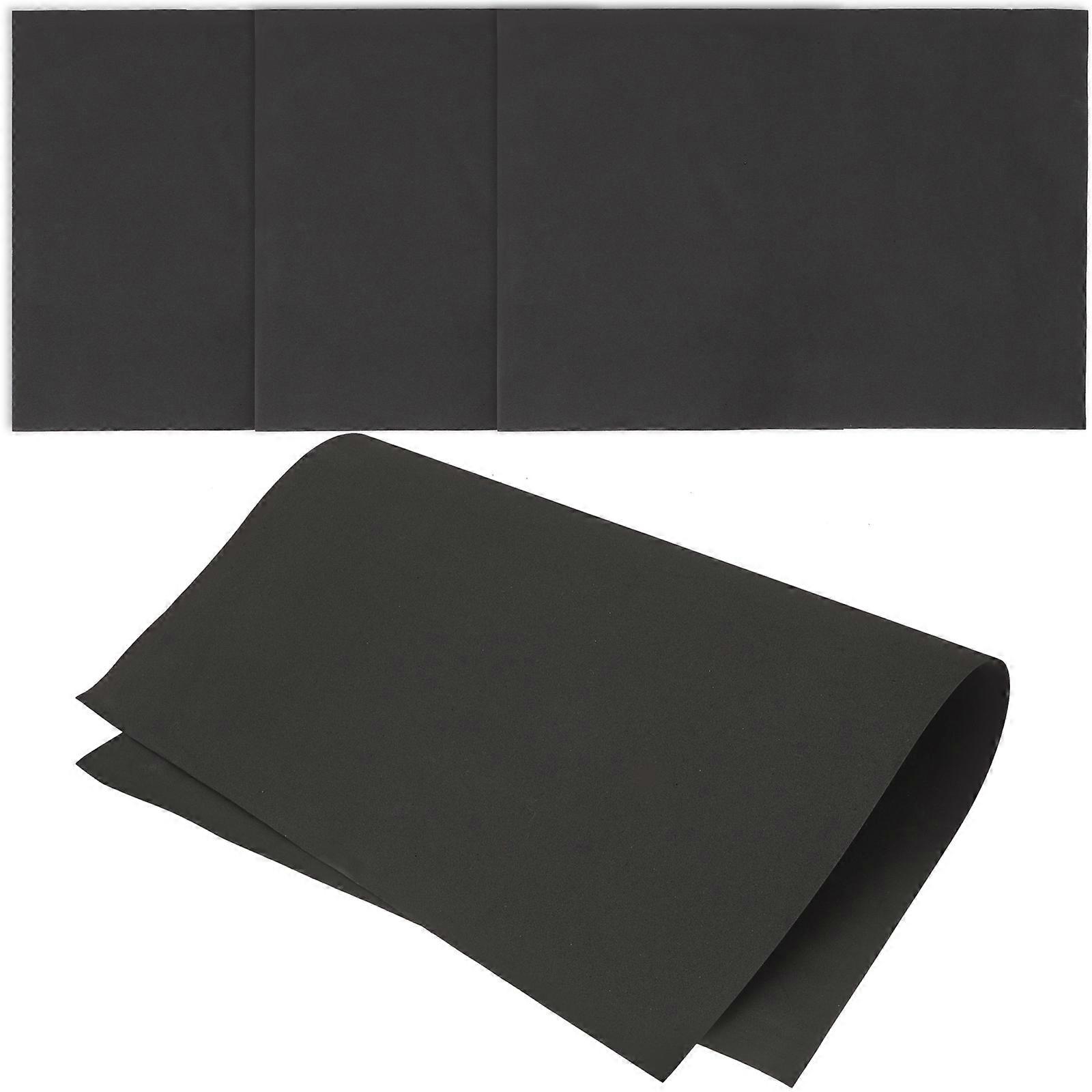 DIY Eva Foams Sheets for Handmade Craft Model Making 12Pcs Black