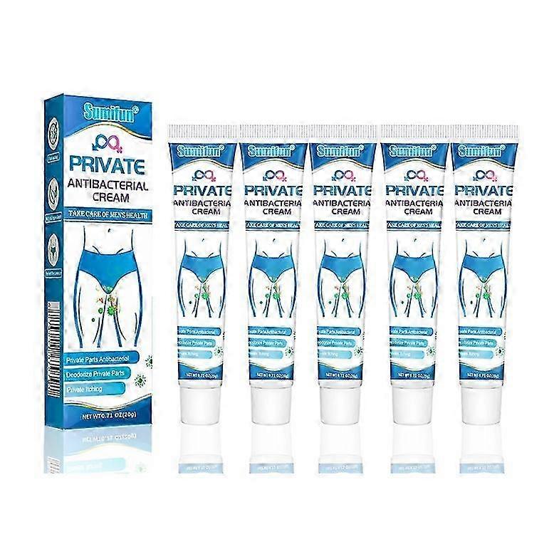 1-5X Men's Intimate Itch Relief Cream-Antibacterial Cream Men's Anti-Itch Cream Intimate Care