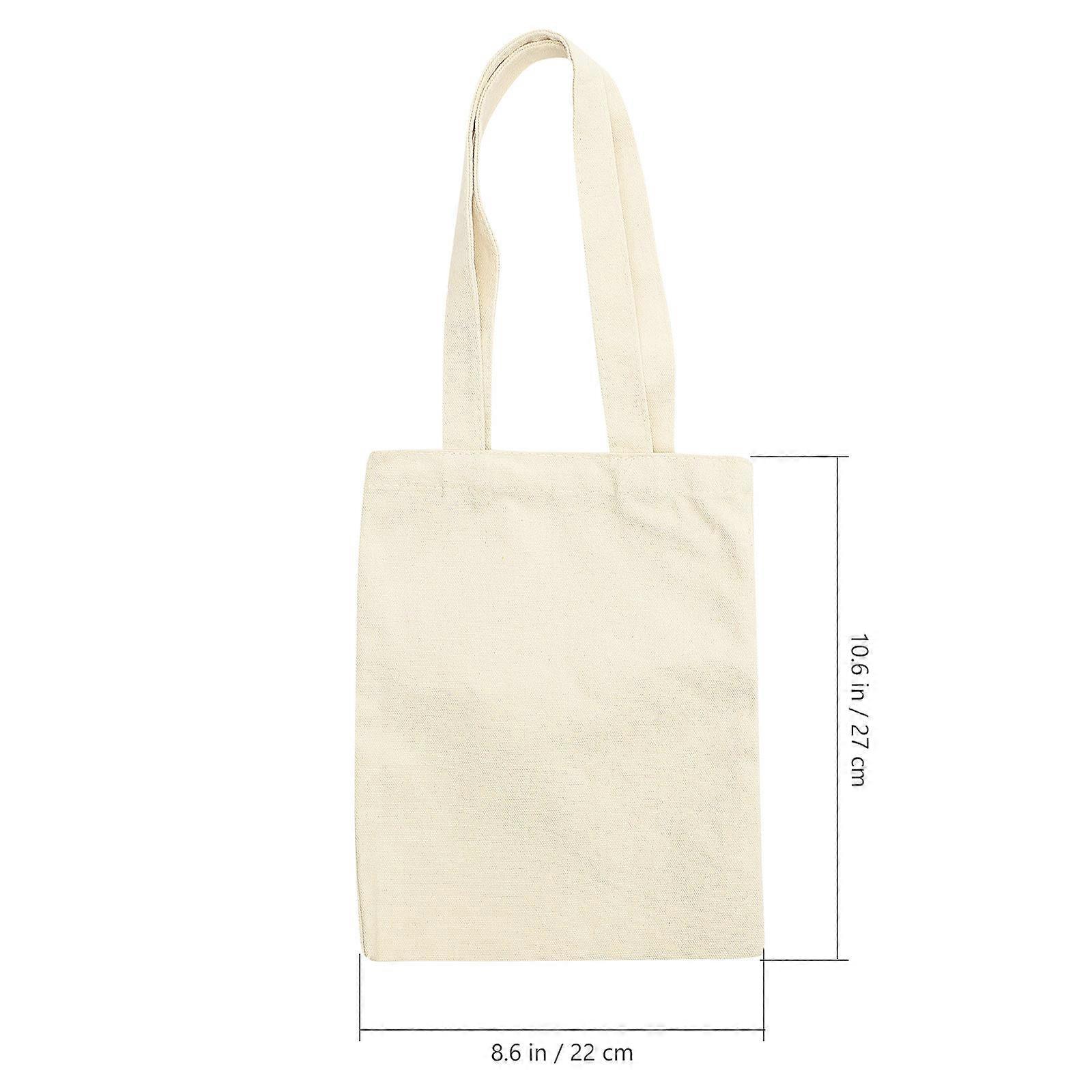 Large Capacity Handbag Canvas Tote Bag for Storage Use 18Pcs