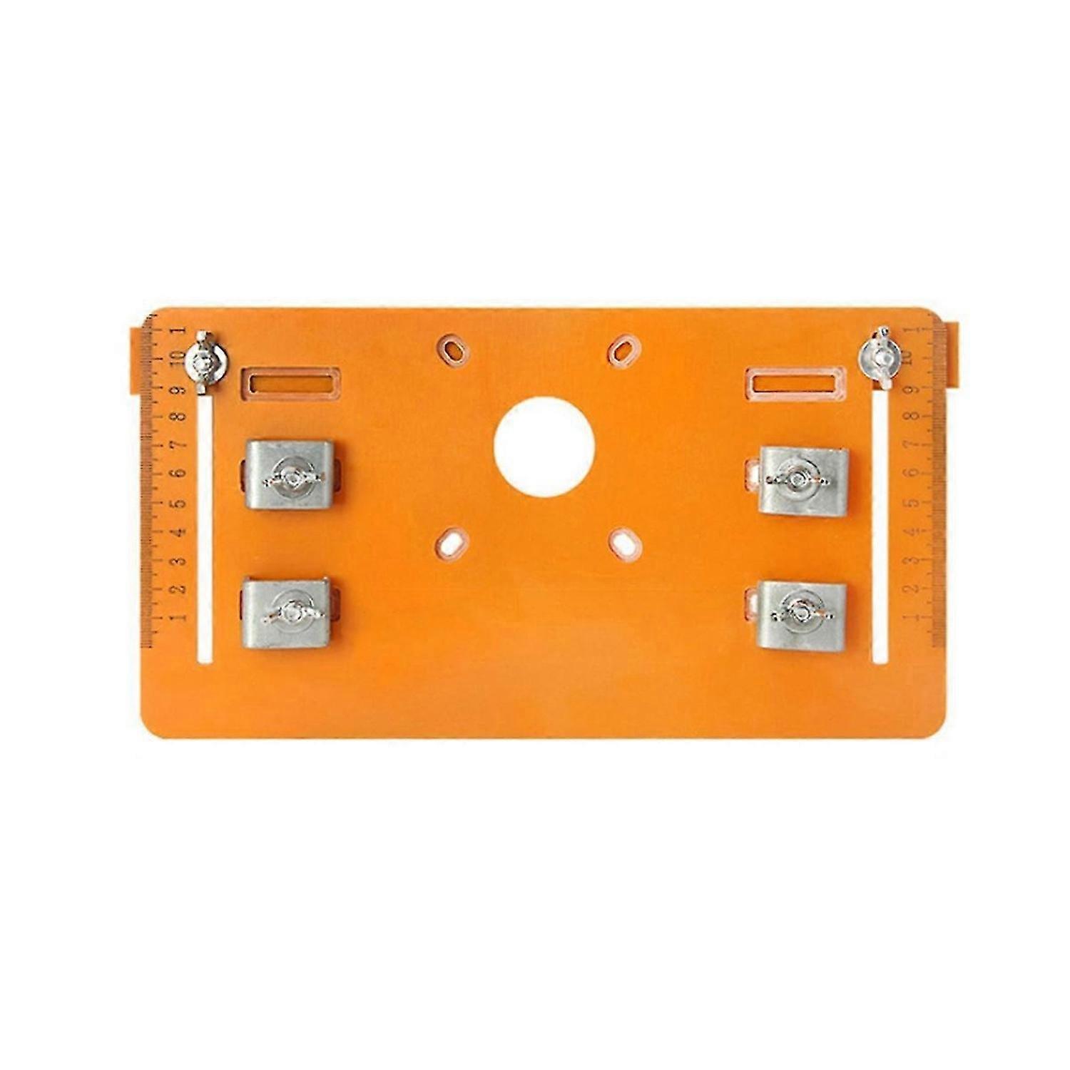 Circular Saw Guide Rail Bottom Plate Adjustable Cutting Machine Bakelite Guide Plate Saw Base Woodwo