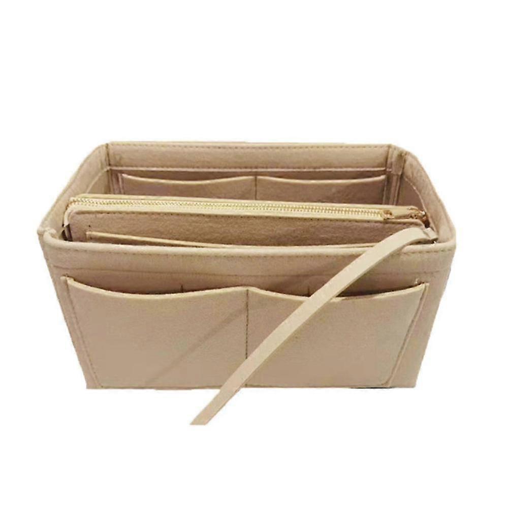 Felt Purse Organizer Insert with Multiple Pockets for Handbags and Totes