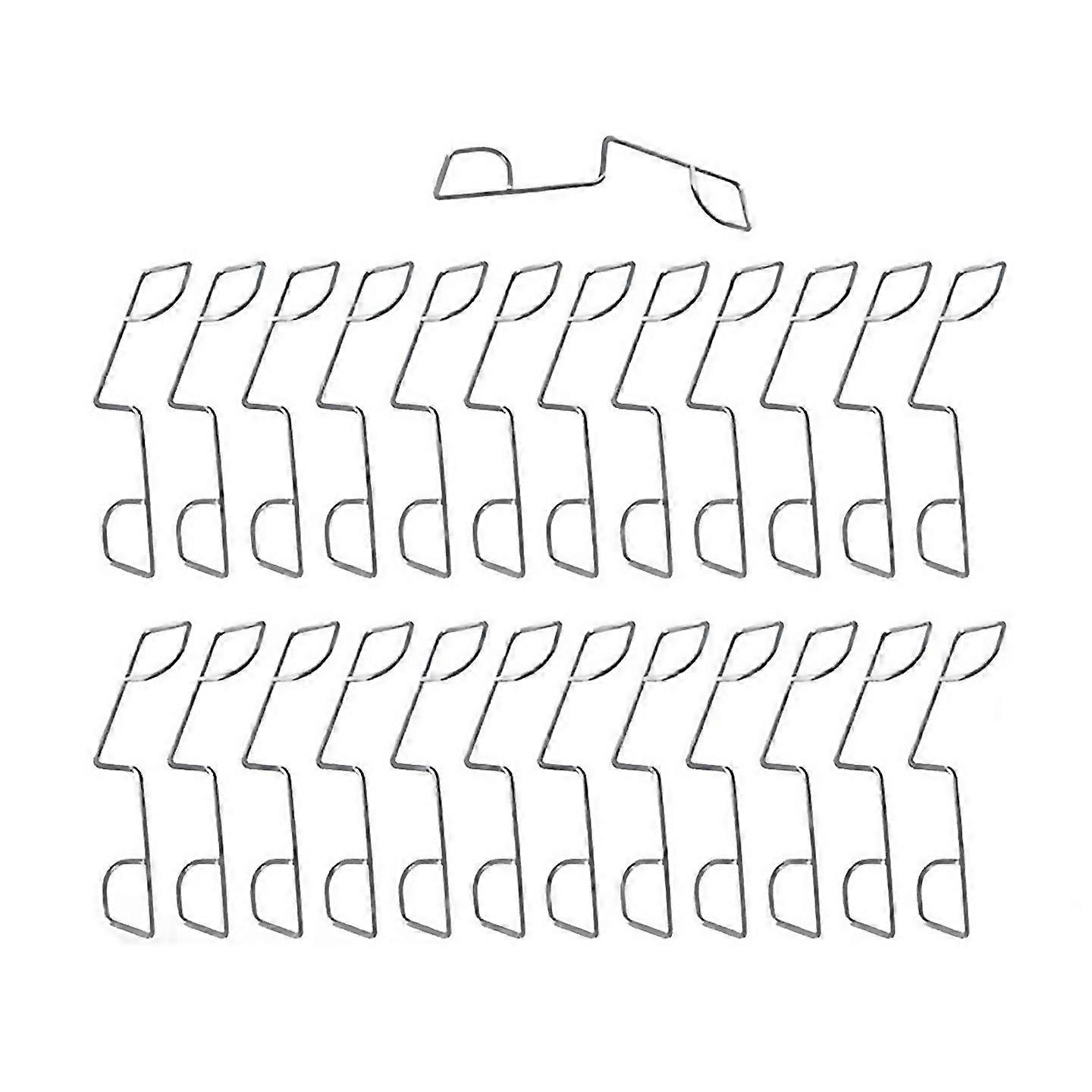 For 25 Pcs Fence Panel Clips Fence Wedges To Stop Fence Panels Rattling