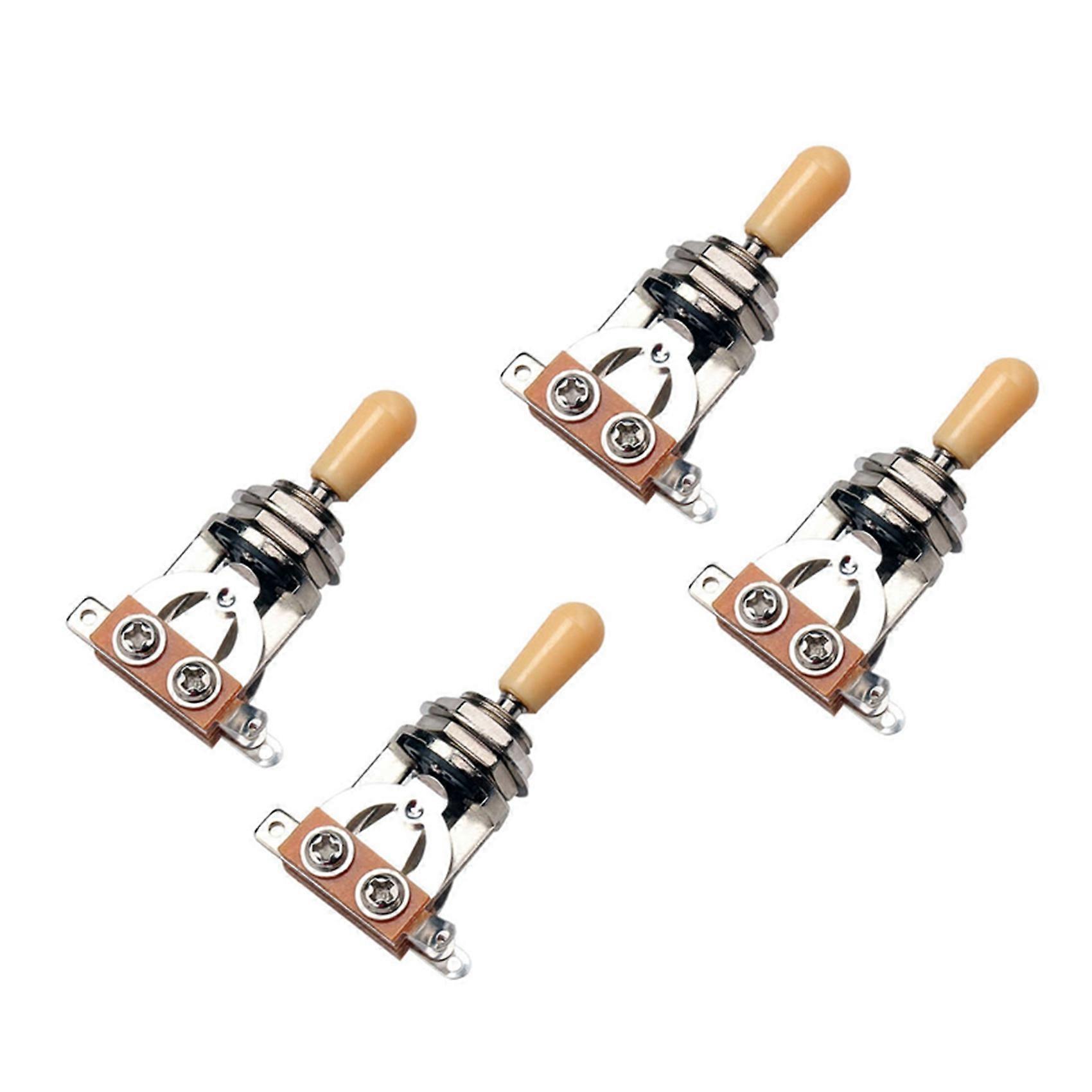 Metric 3 Way Short Straight Guitar Pickup Selector Toggle Switch Knob For Lp Electric Guitar Parts(P