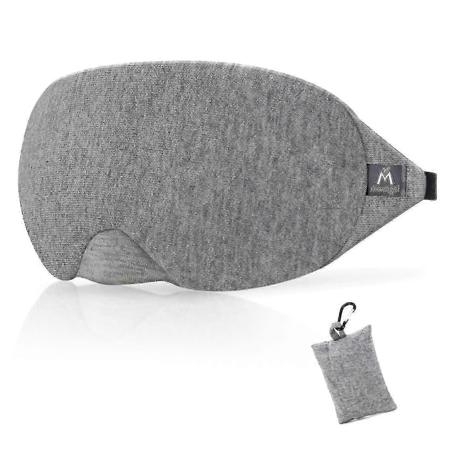 Cotton Sleep Mask - Updated Design Light Blocking Eye Mask Soft And Comfortable Sleep Goggles For Men Women