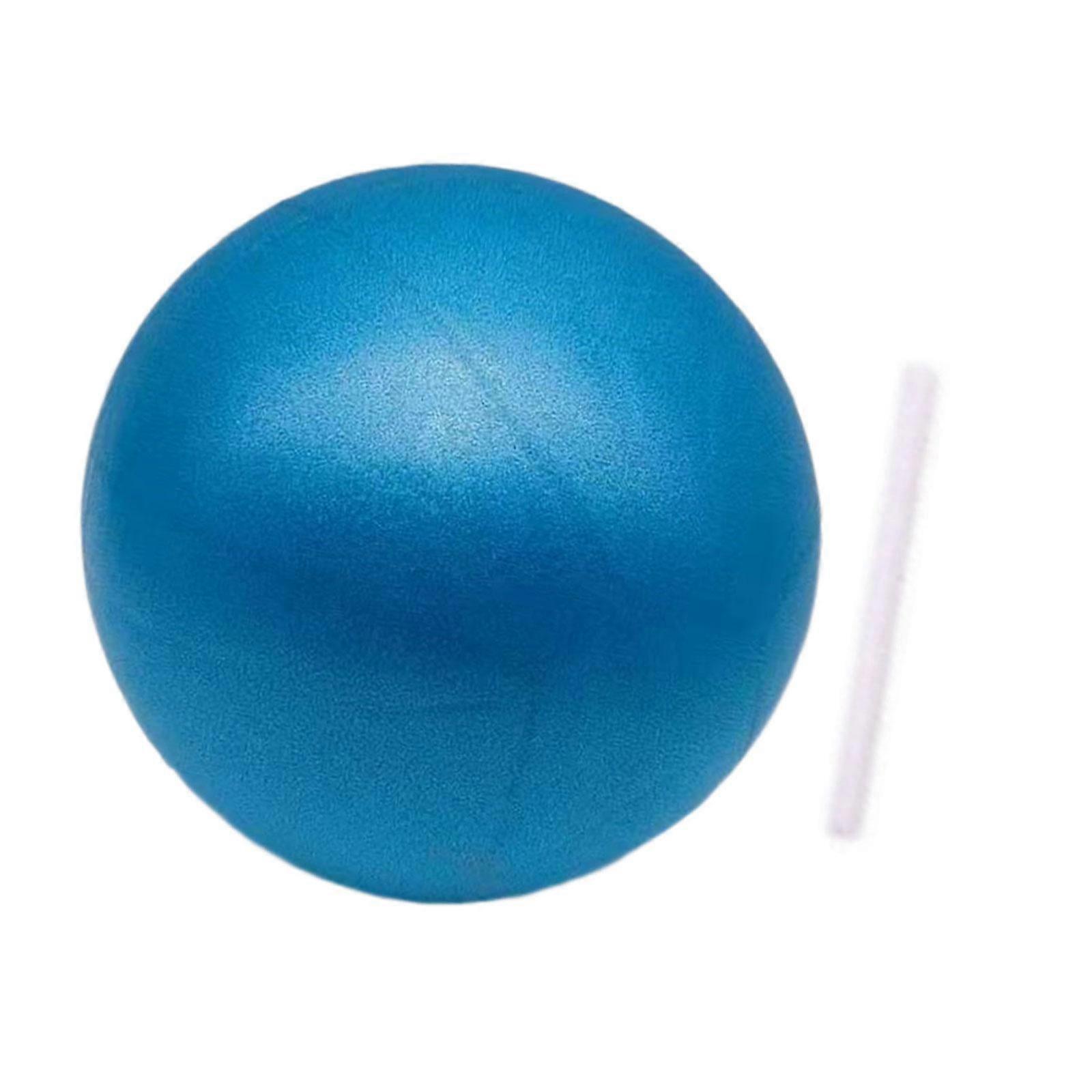 yotijar Small Pilates Ball 15cm Exercise Ball for Stretching Dance Practice Exercise Blue