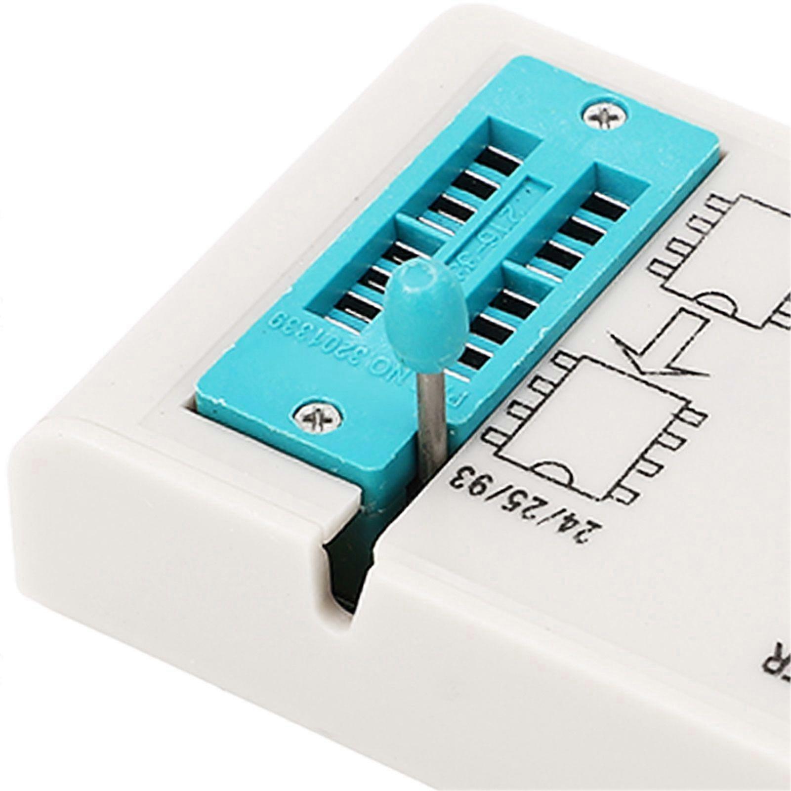 Flash-programmeur met 12 adapters High Speed SPI BIOS-chip USB-programmeerkit voor 24 93 25 EEPROM 25 FLASH