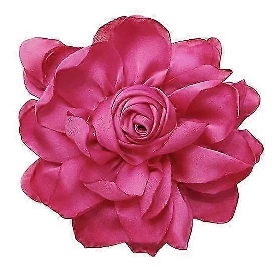 10 cm Rose Fabric Flower Accessory Kobiety Wszechstronny stanik Spinka do włosów Garnitur Lapel Torby na ubrania DIY Stanik