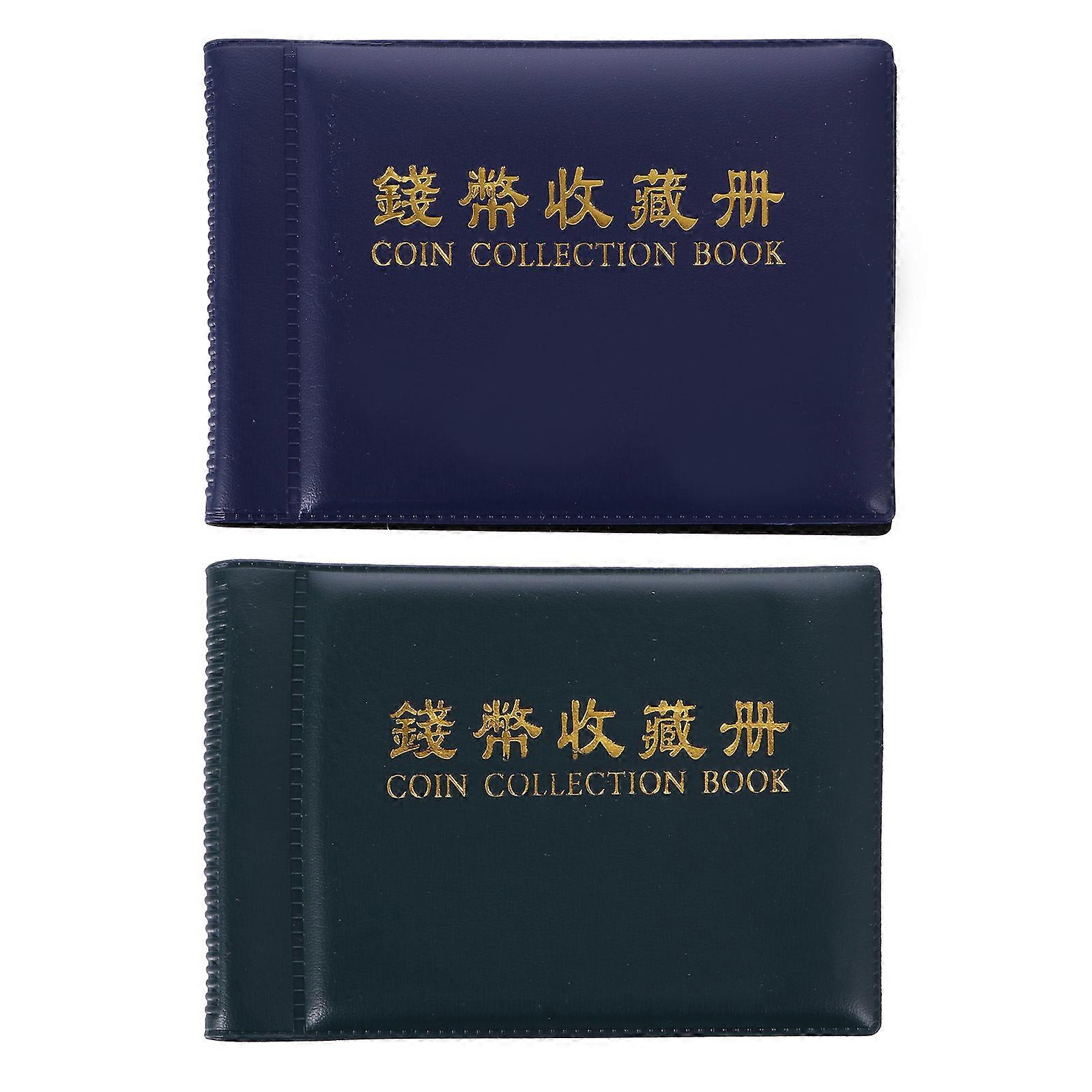 Coin Storage Book Mini Collection Holder for Coins 6Pcs Set