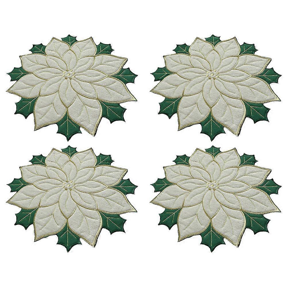 Insulation Placemat Christmas Table Plate Mat for 20Pcs Dinning Use