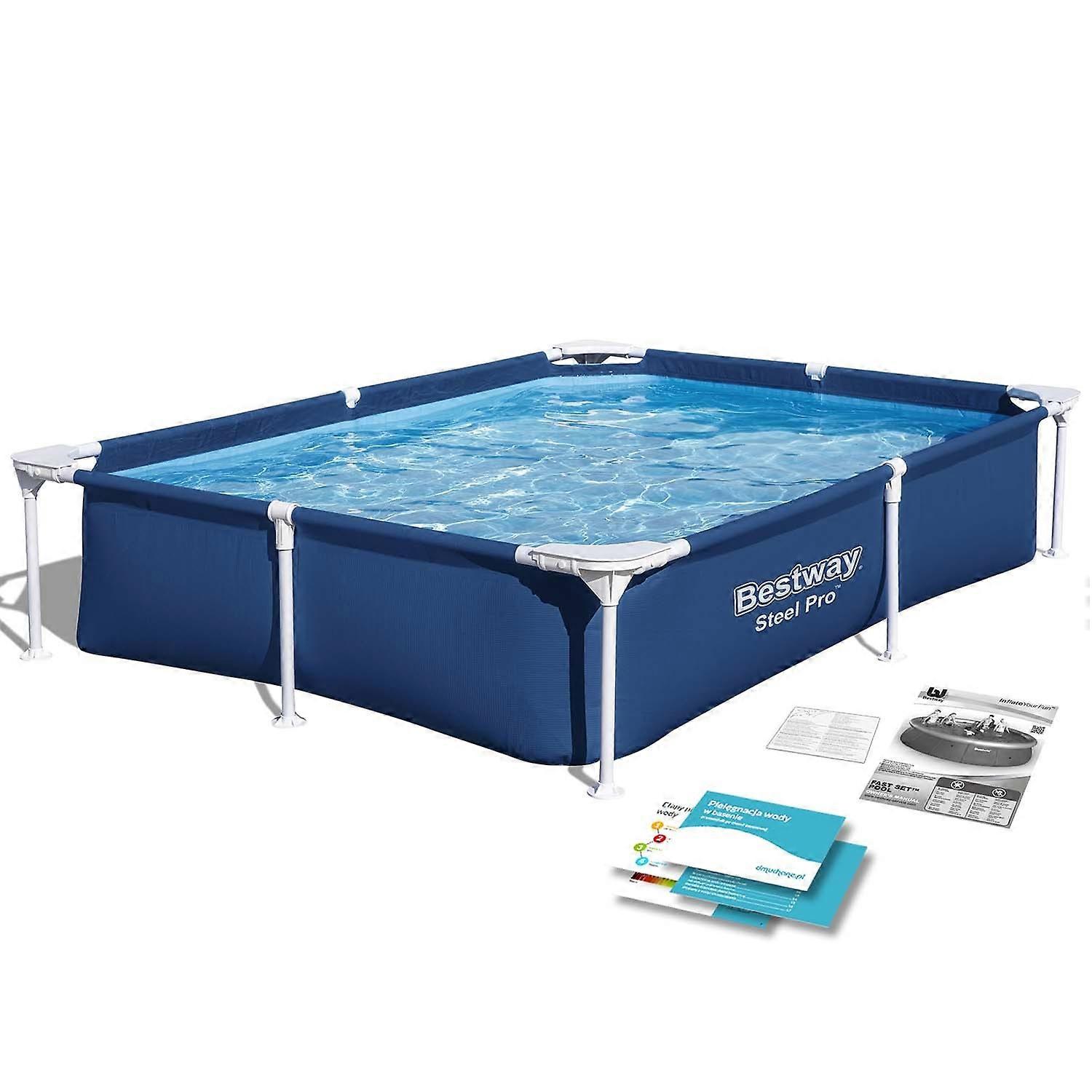 Rectangular frame pool 221x150x43 cm Bestway 56401N