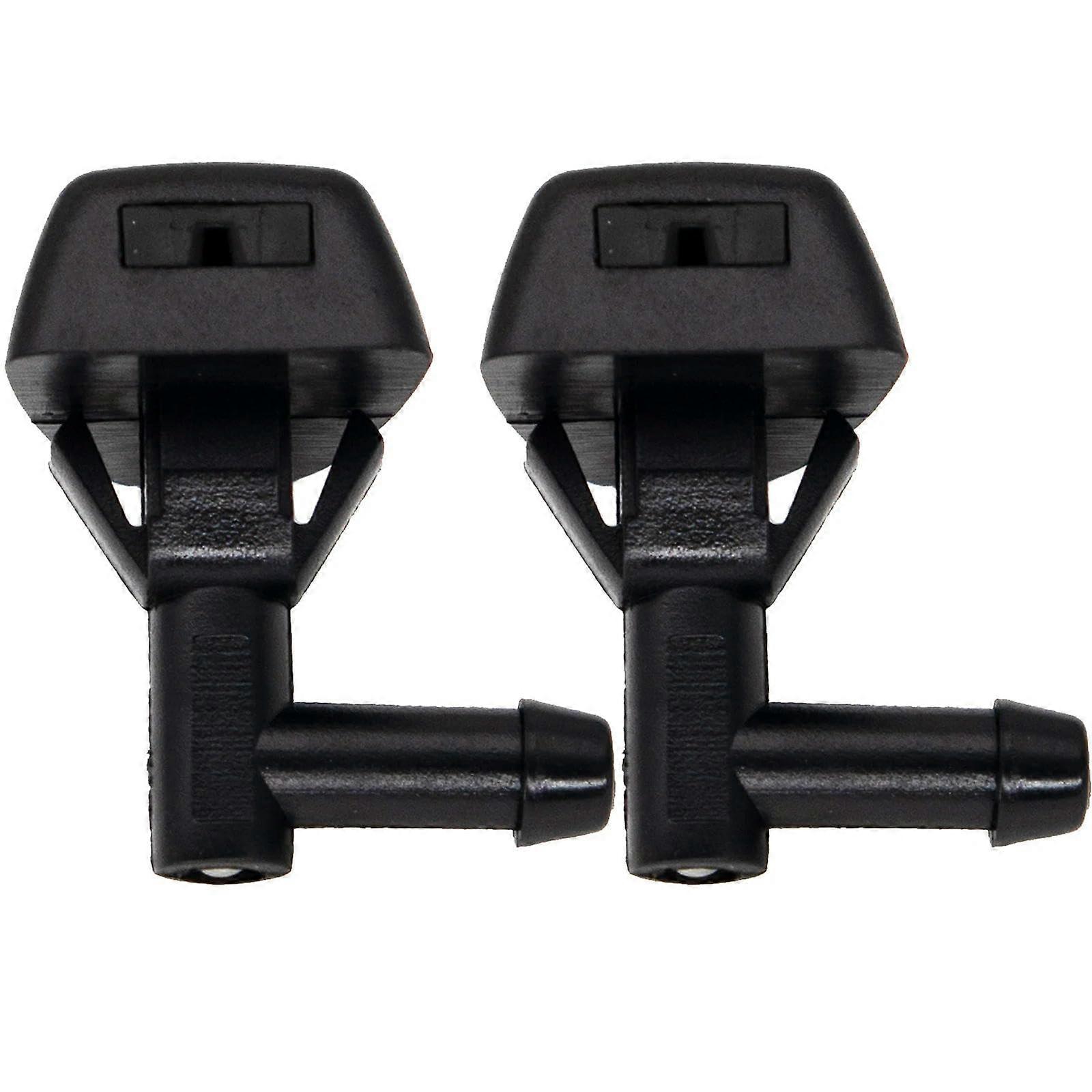 2 Pack Windshield Washer Jet Nozzles Fan Spray for Volvo S60 V70 XC70 Front Wipers