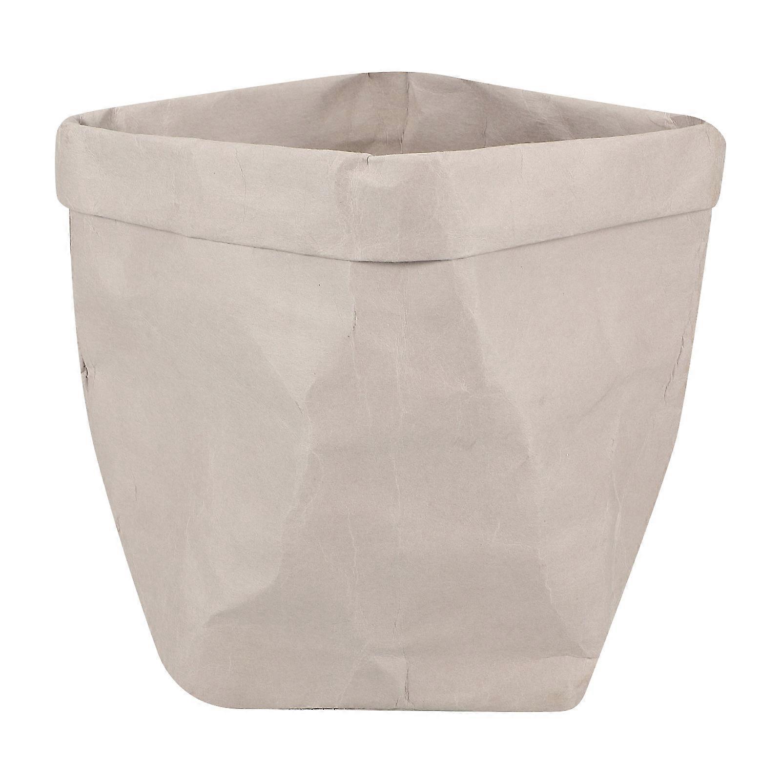 Kraft Paper Flowerpot Storage Pouch for Storage Use 2Pcs