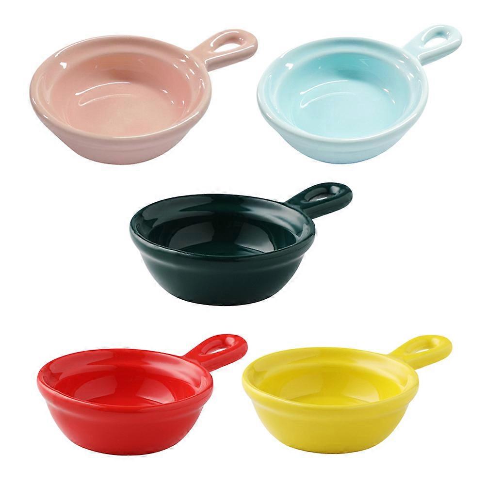Ceramic Sauce Dish for Snack Food Use 15Pcs Mixed