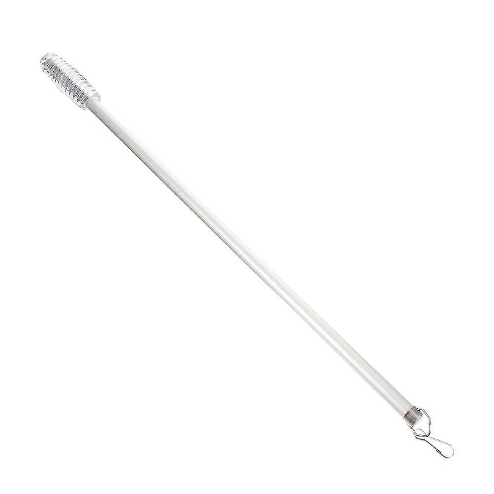 Curtain Pull Wand For Venetian Blinds Indoor Use Ergonomic Design Silver Replacement 1Set