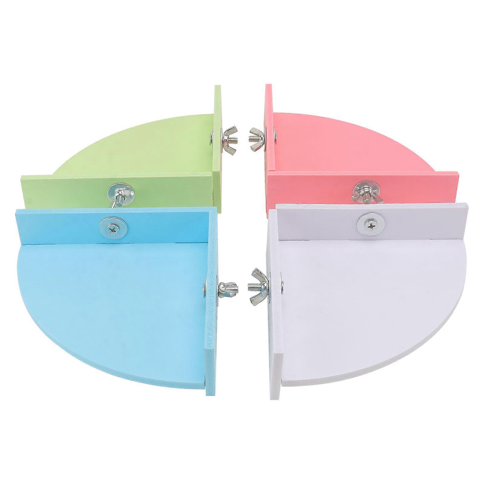 Creative Wooden Jumping Platform Toy for Pets 12Pcs