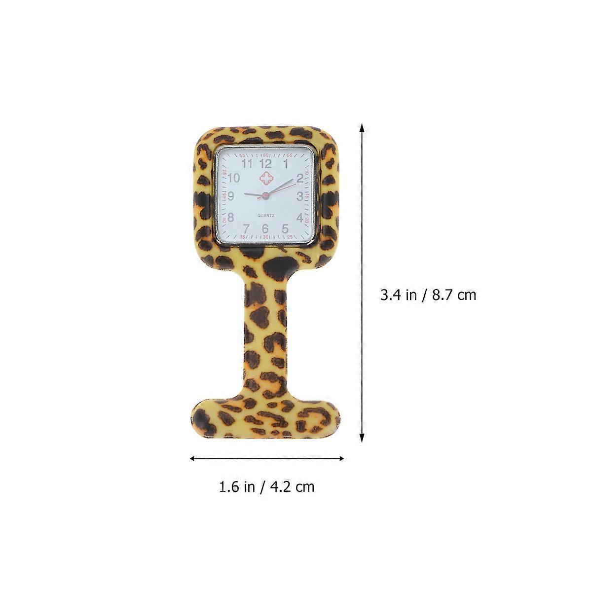 Medical Nurse Watch Simple Style Square Watch For Nurses Accurate Number Display 8.7X4.2Cm 1Pack