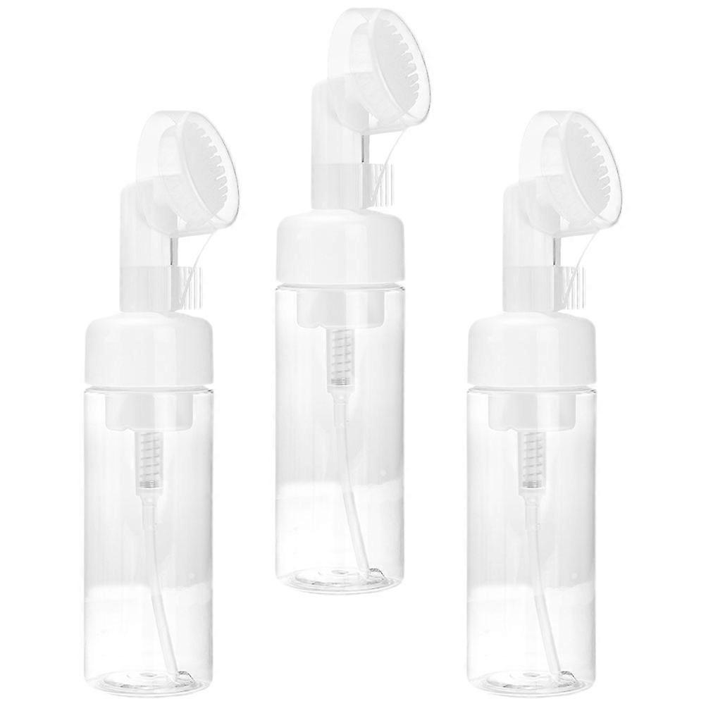 Foaming Hand Soap Dispenser for Facial Use 12Pcs Transparent Bottles Pet