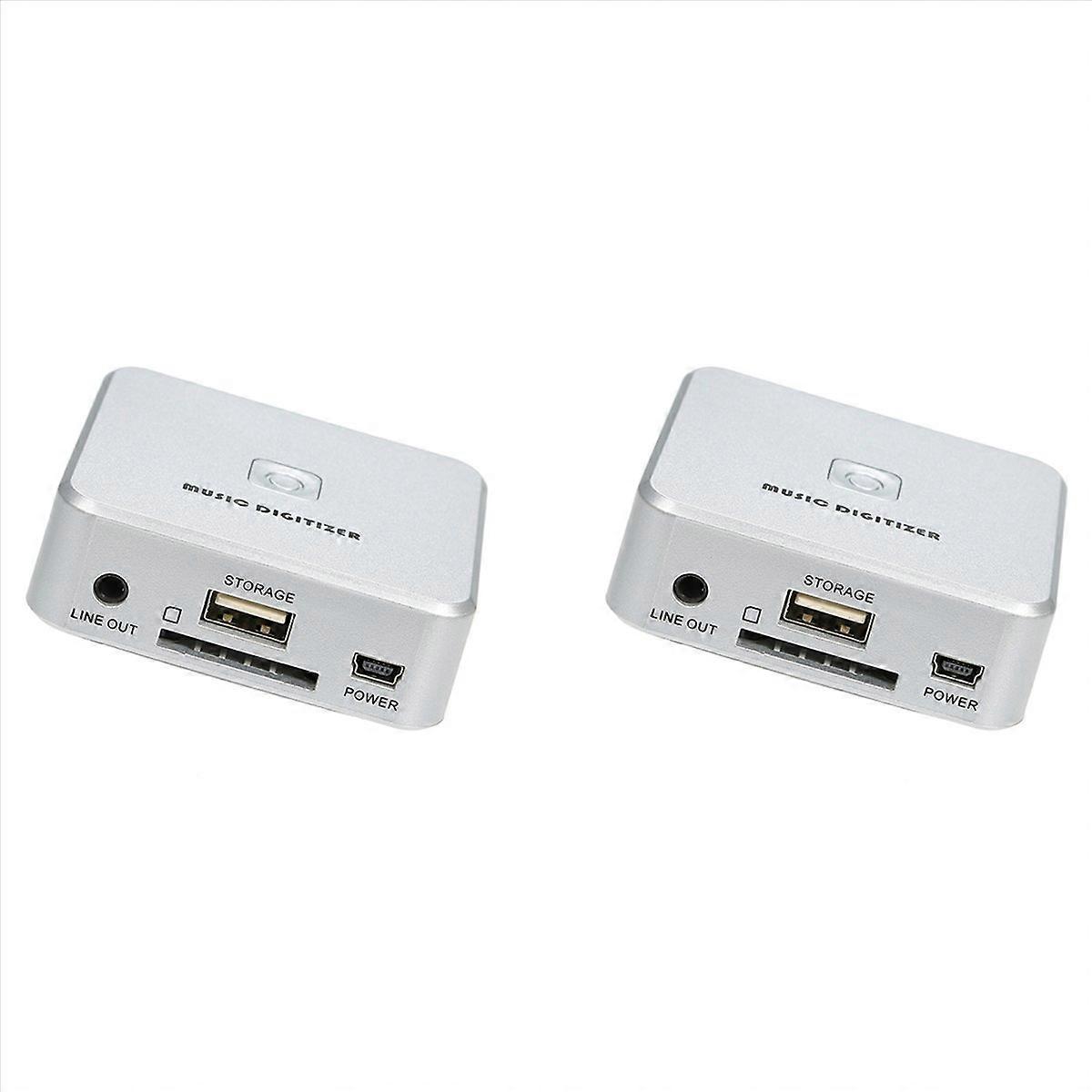2X Music Digitizer Music Player Record Analog Music in SD Card USB Drive Mini USB Port Play Back Rem