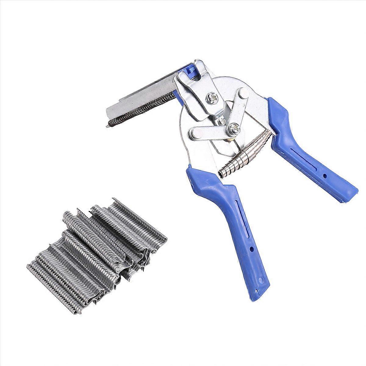 Hog Ring Plier Tool with 600pcs M Clips