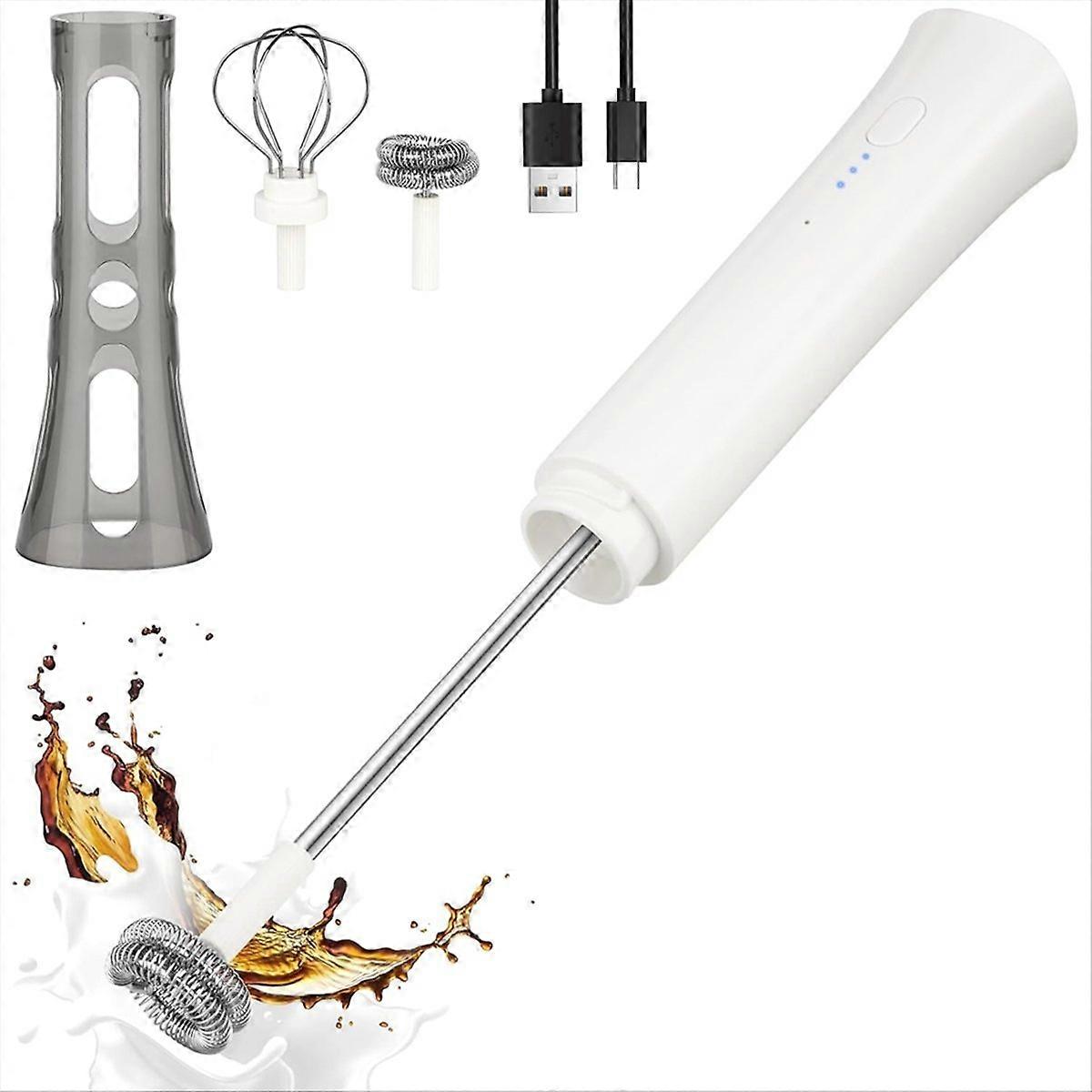Silent Milk Frother Wand for Coffee