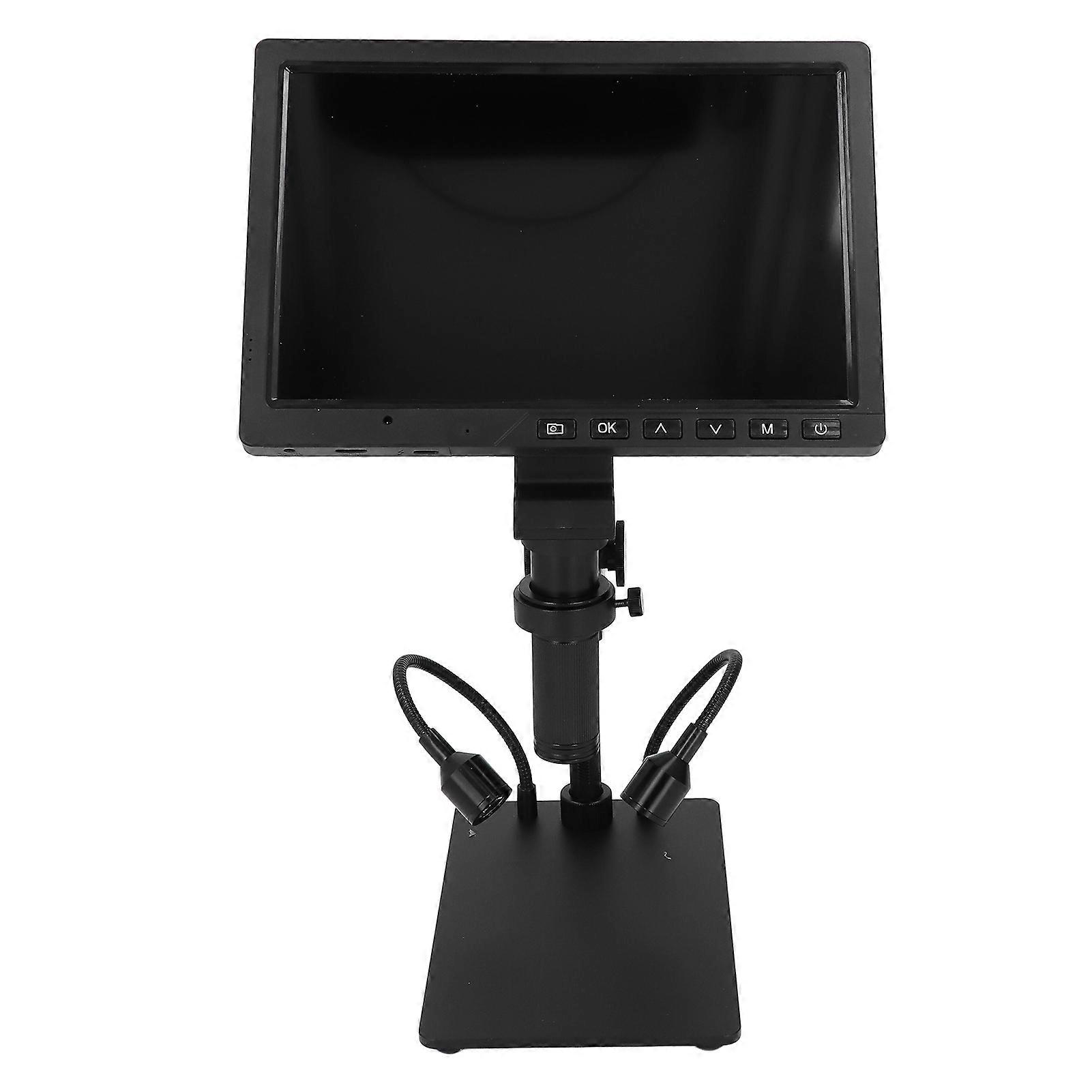 Industrial Microscope Camera HY-1090 16MP 10.1" LCD 1-150X US Plug