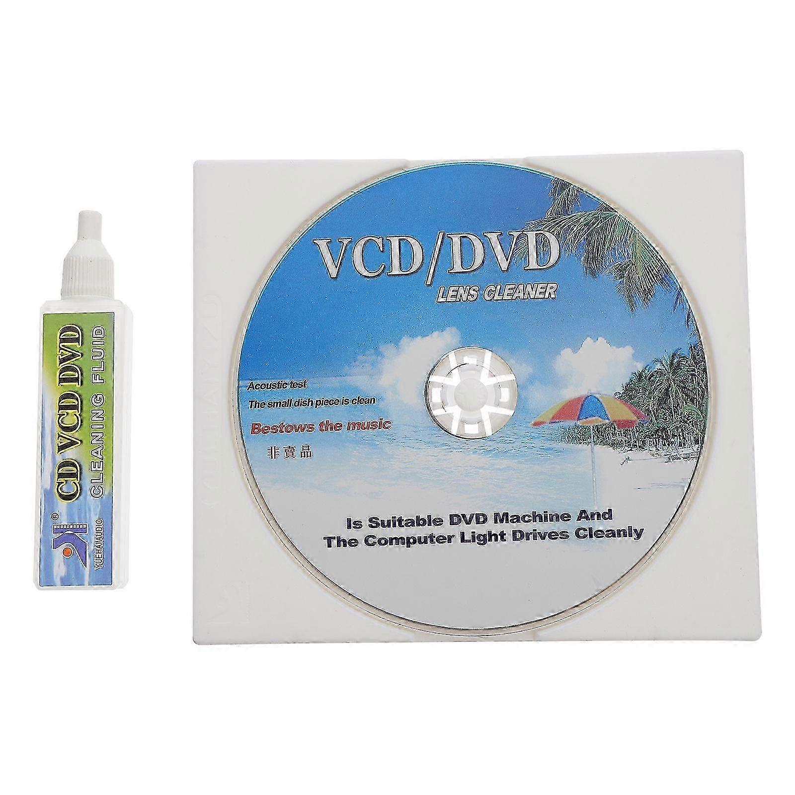 2025 1 Set Disc Cleaning Set Player Maintain Equipment for CD/VCD/DVD Player