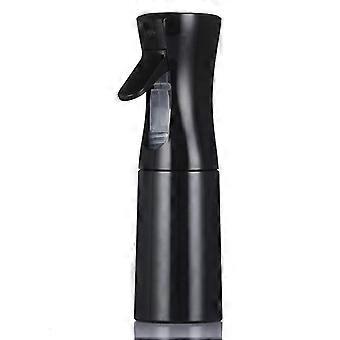Frasco de spray de água de 300ml, frasco de spray vazio de névoa fina contínua, pulverizador de névoa fina para limpeza de plantas de cabelo cacheado H