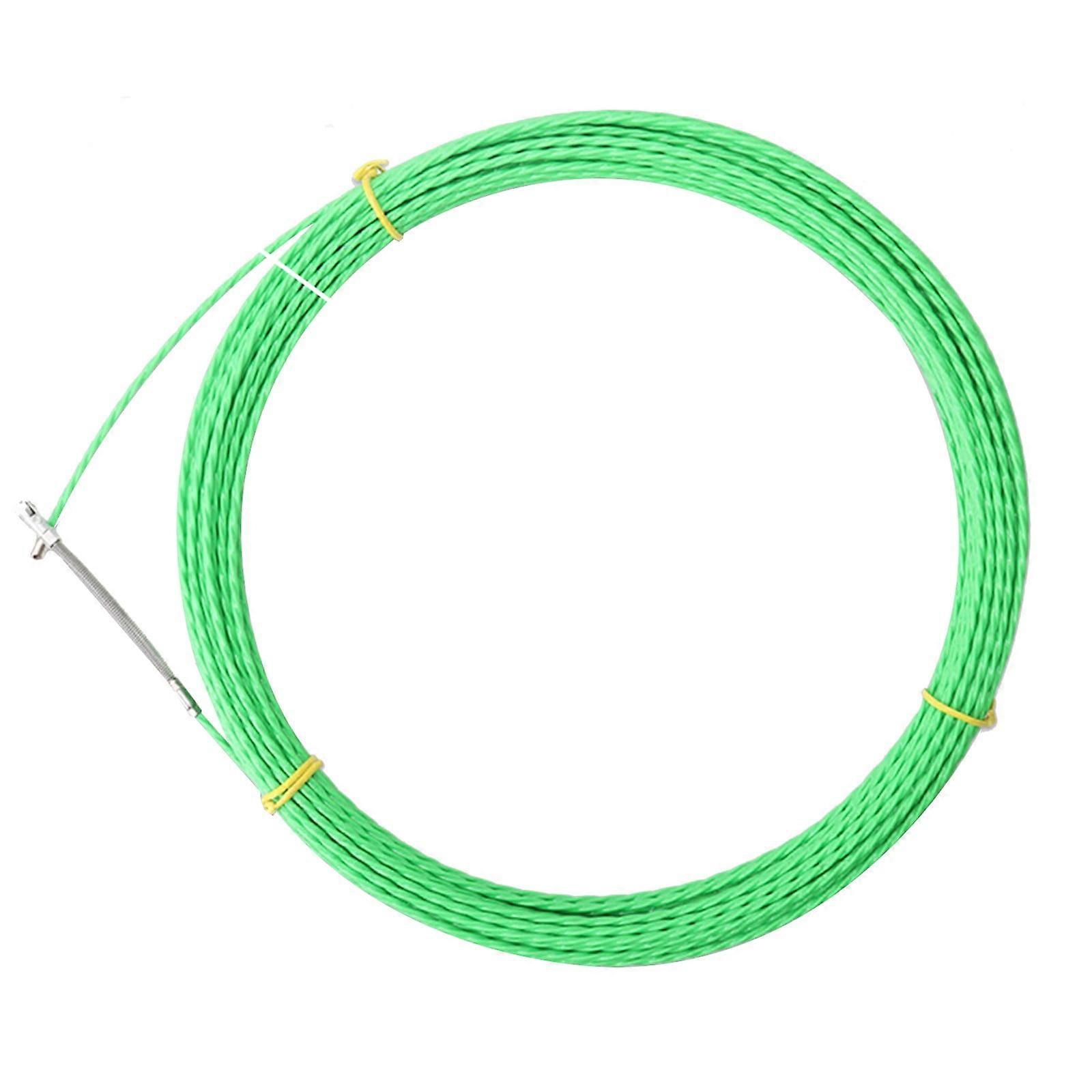 Begine Needle Threader Clearance,Wire Green Thin Wire Thin Head Wire 15M Threader for Wire Feeding Tool (With Two Wire Harnesses)