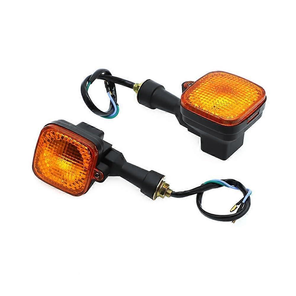 Motorcycle License Plate Light for XL200R 1983 1984, Rear Turn Signal Lights, Front Indicators, Winker Color, 1 Pair