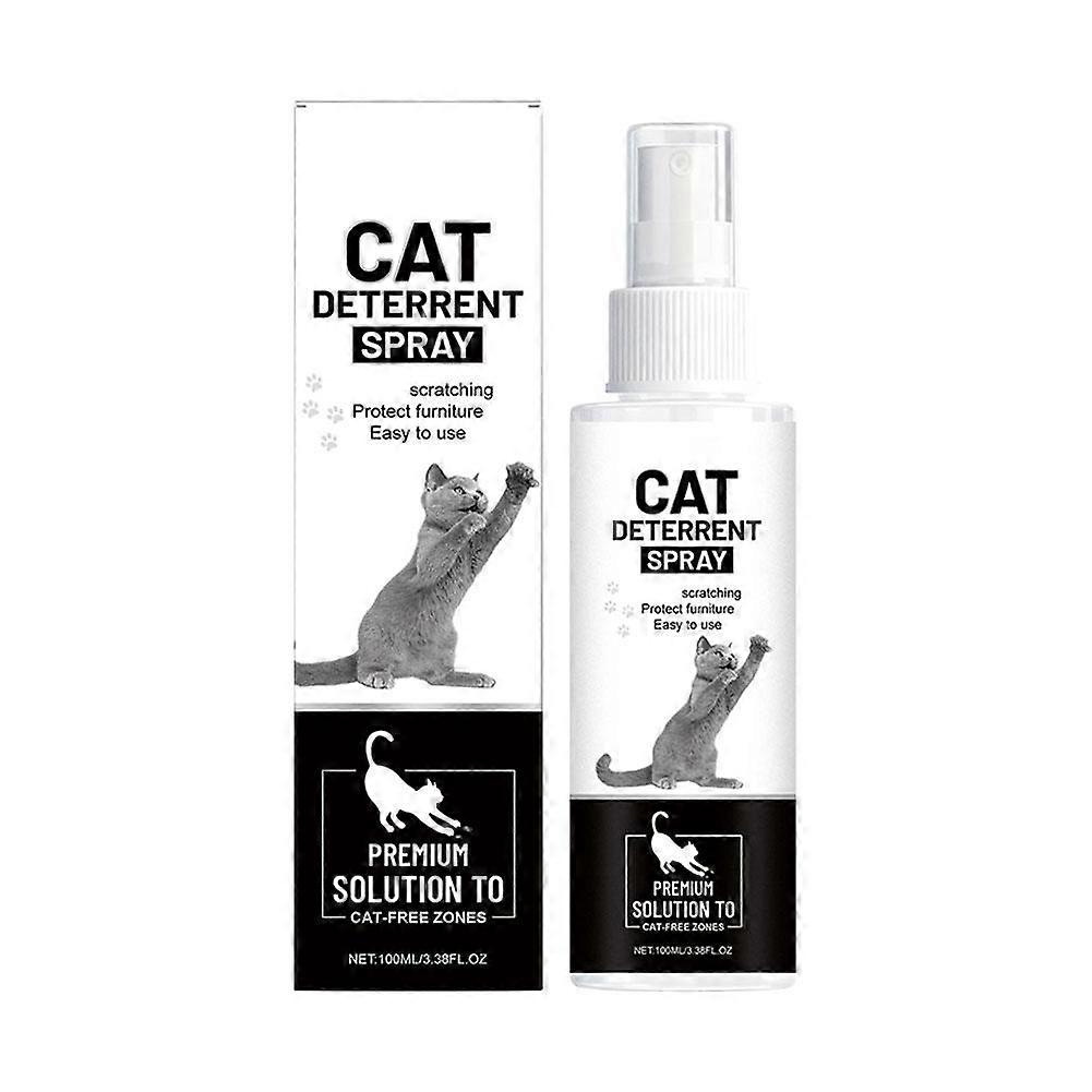 Cat Behavior Spray Stop Scratching 100ml Stress Relief Training Aid with Oxymatrine No Harm Formula for Furniture Protection