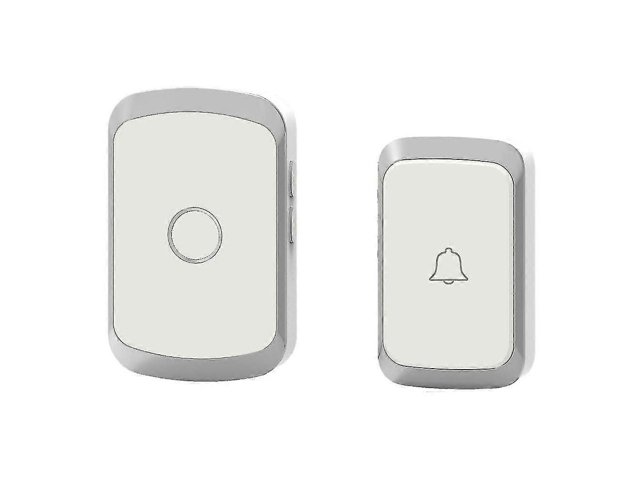 2PCS ABS Wireless Waterproof Doorbell