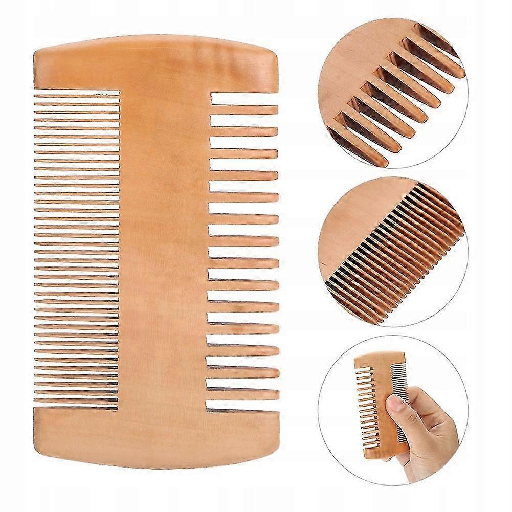 Wood Beard Comb Antistatic Comb