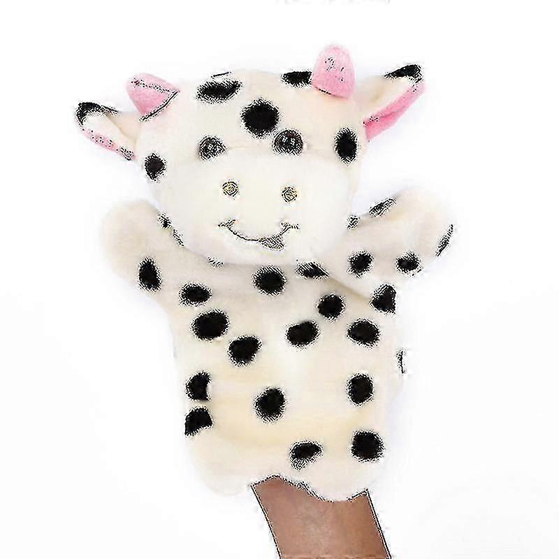 Cute Plush Hand Puppet Pretend Playing Doll Soft Animal Puppet Parent Child