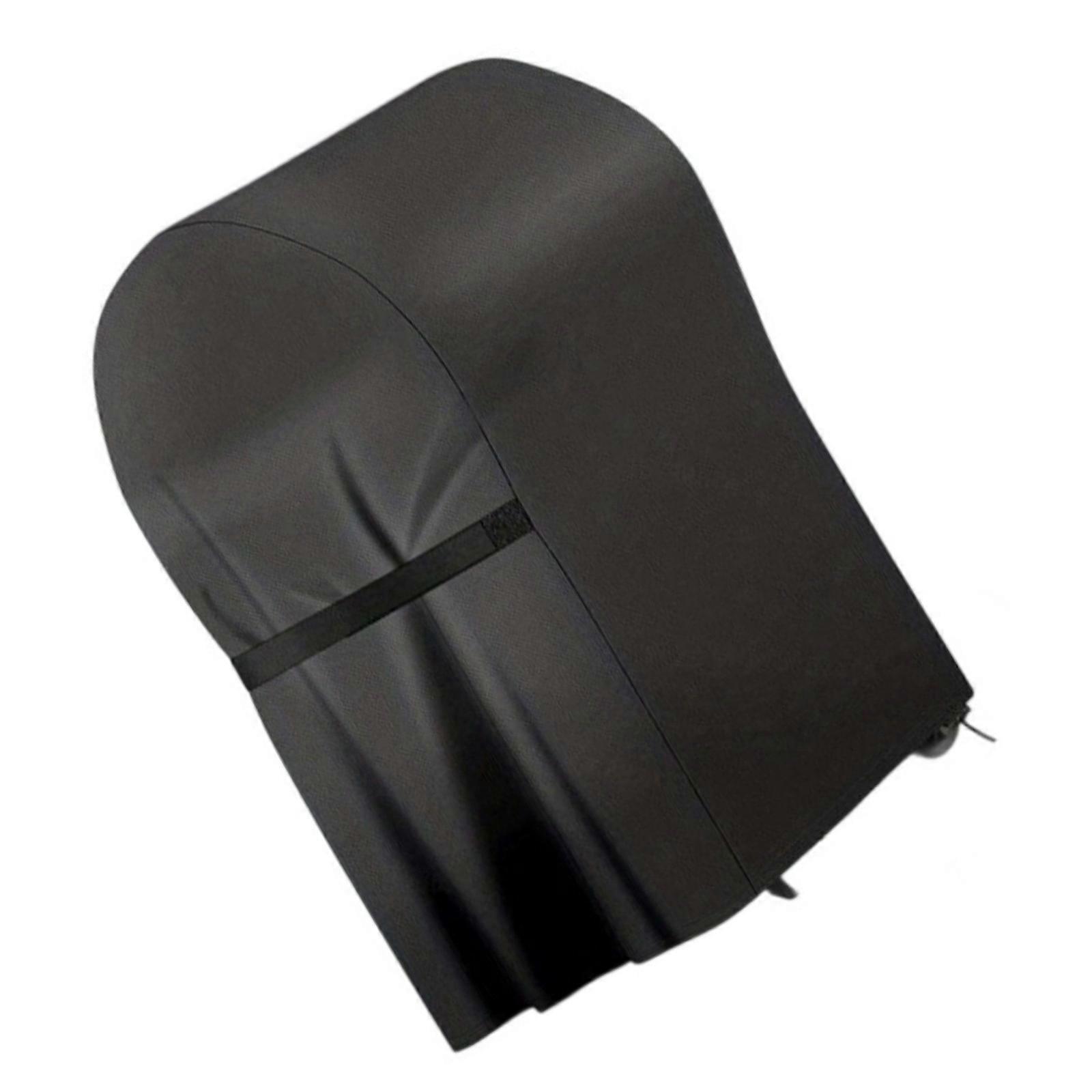 Oxford Fabric BBQ Gas Grill Cover Weather Resistant Dustproof for Outdoor Use with Secure Drawstring and Strap Multicolor