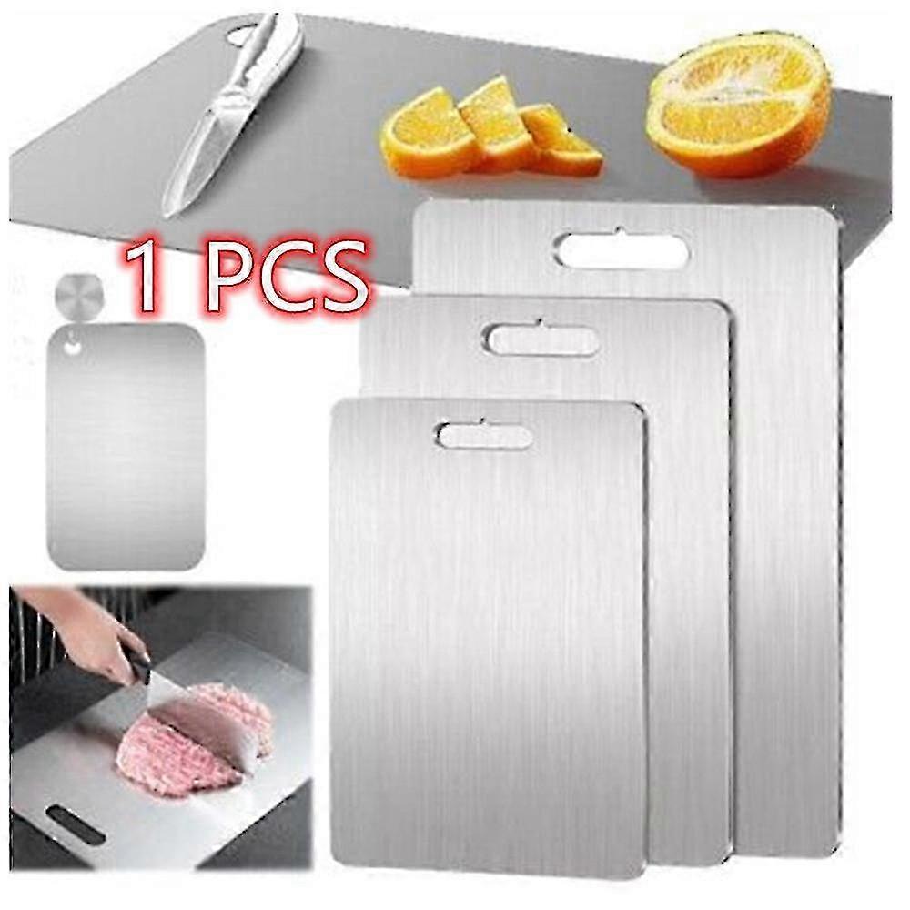 Durable titanium chopping board for heavy-duty kitchen use