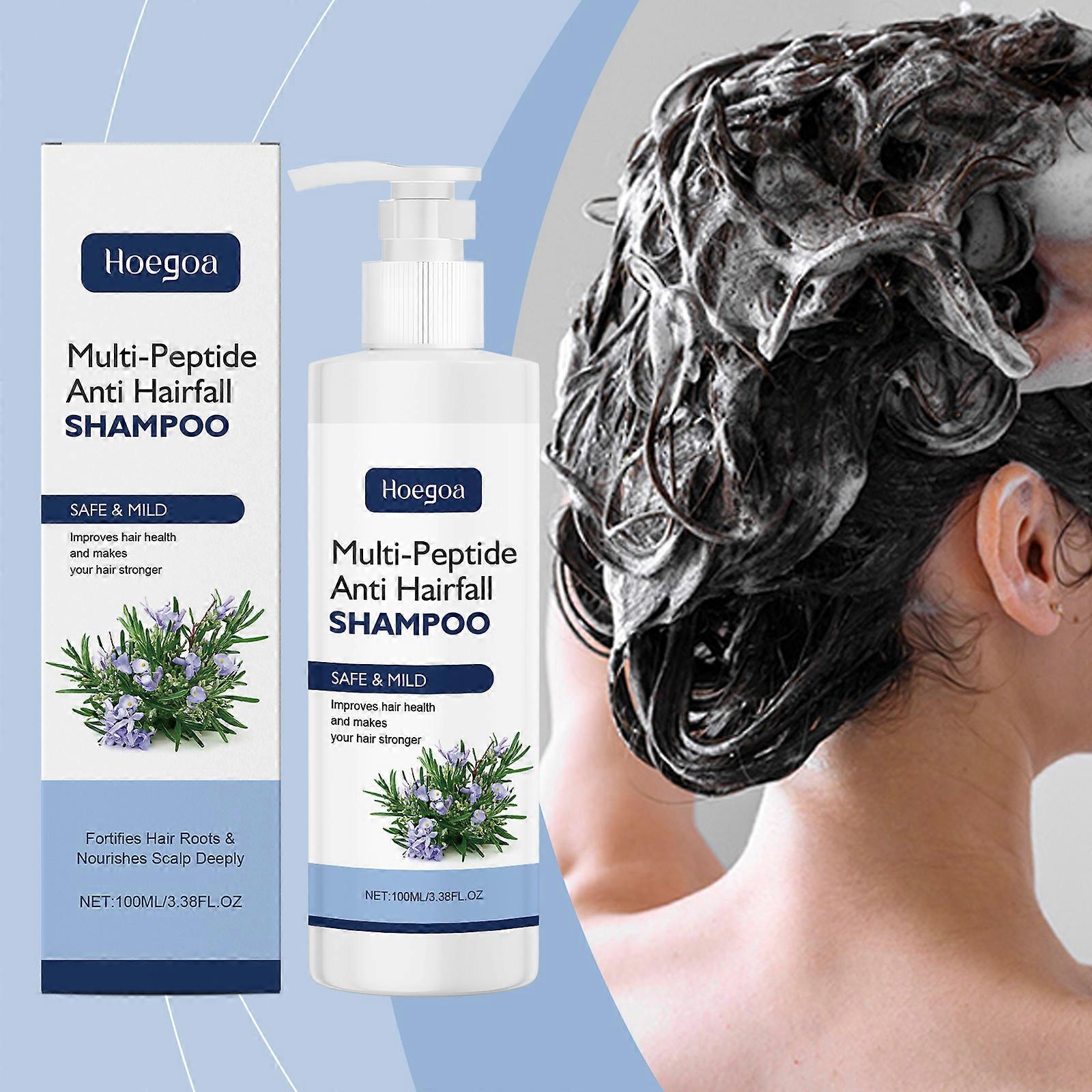 Hoegoa Moisturizing Shampoo Gently Cleanses The Scalp, Nourishes The Hair, And Makes It Naturally Shiny, Smooth And Fluffy