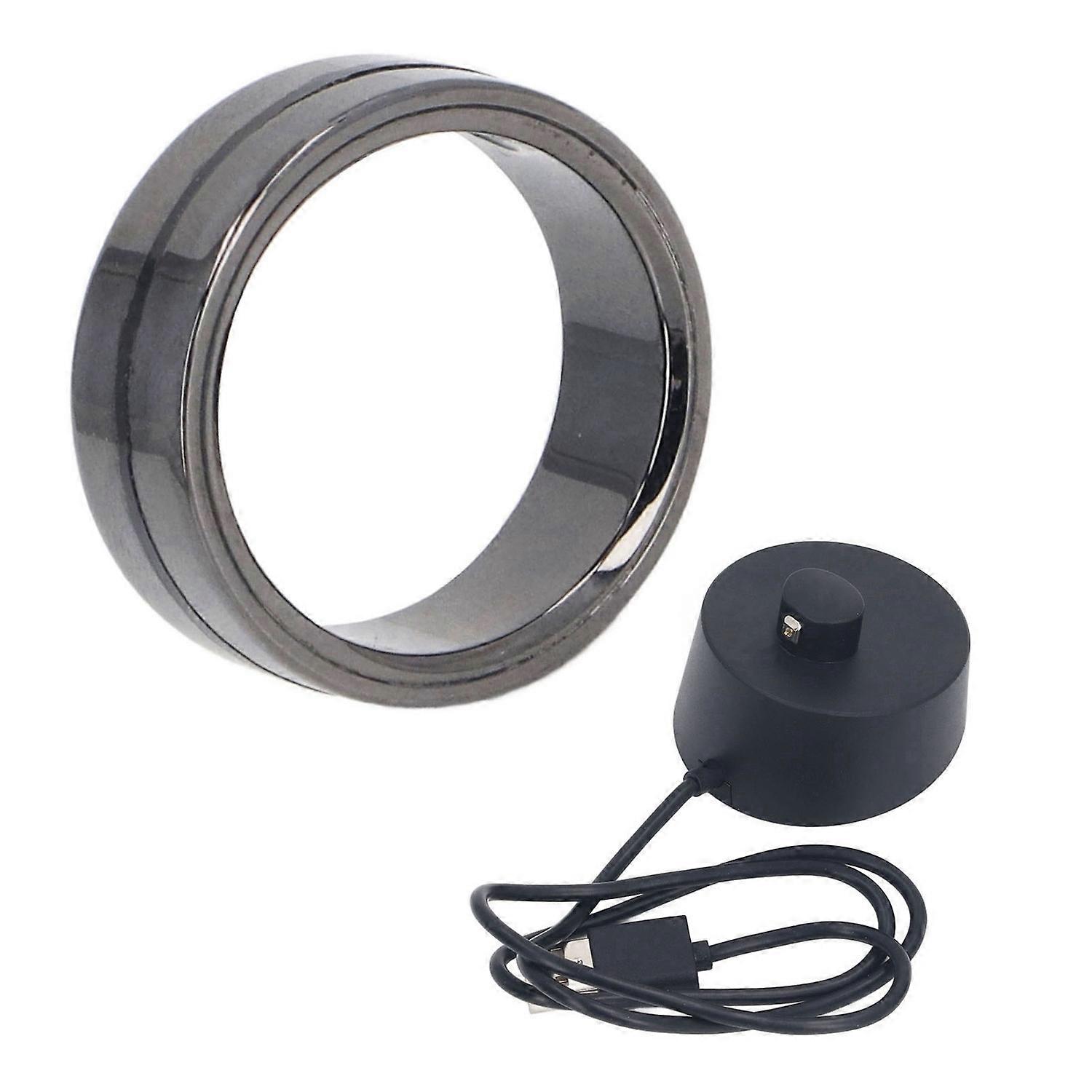 Smart Ring Fitness Tracker Gesture Remote Control Temperature Sensor Sleep Monitoring Water Resistan