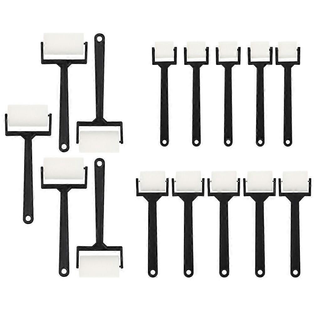 15pcs Portable Sponge Brushes Painted Sponge Rollers Useful Graffiti Brushes Drawing Brush Rollers Tools