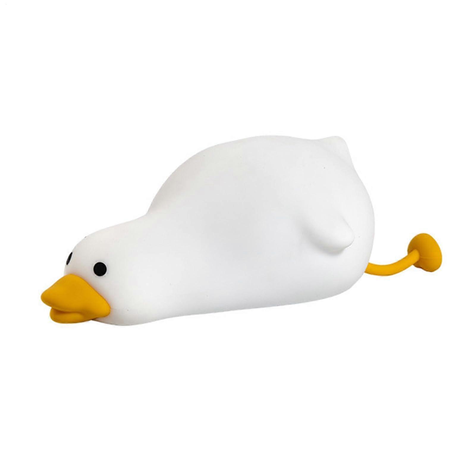 Duck Light Duck Shaped Night Light Dimmable Touch 3 Modes Rechargeable Portable Auto Off For Dorm Bedside Nursery Sleep