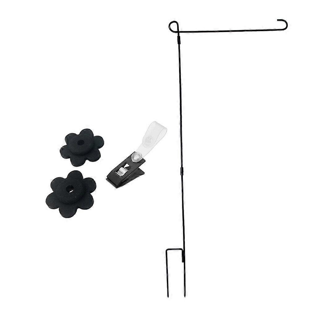 1 Set of Durable Garden Flag Stand Premium Garden Flag Pole Flag Display Rack