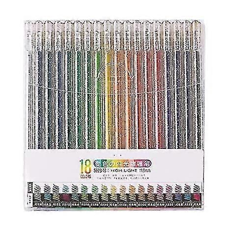 Color Neutral Glitter Pen 18 Colors Set