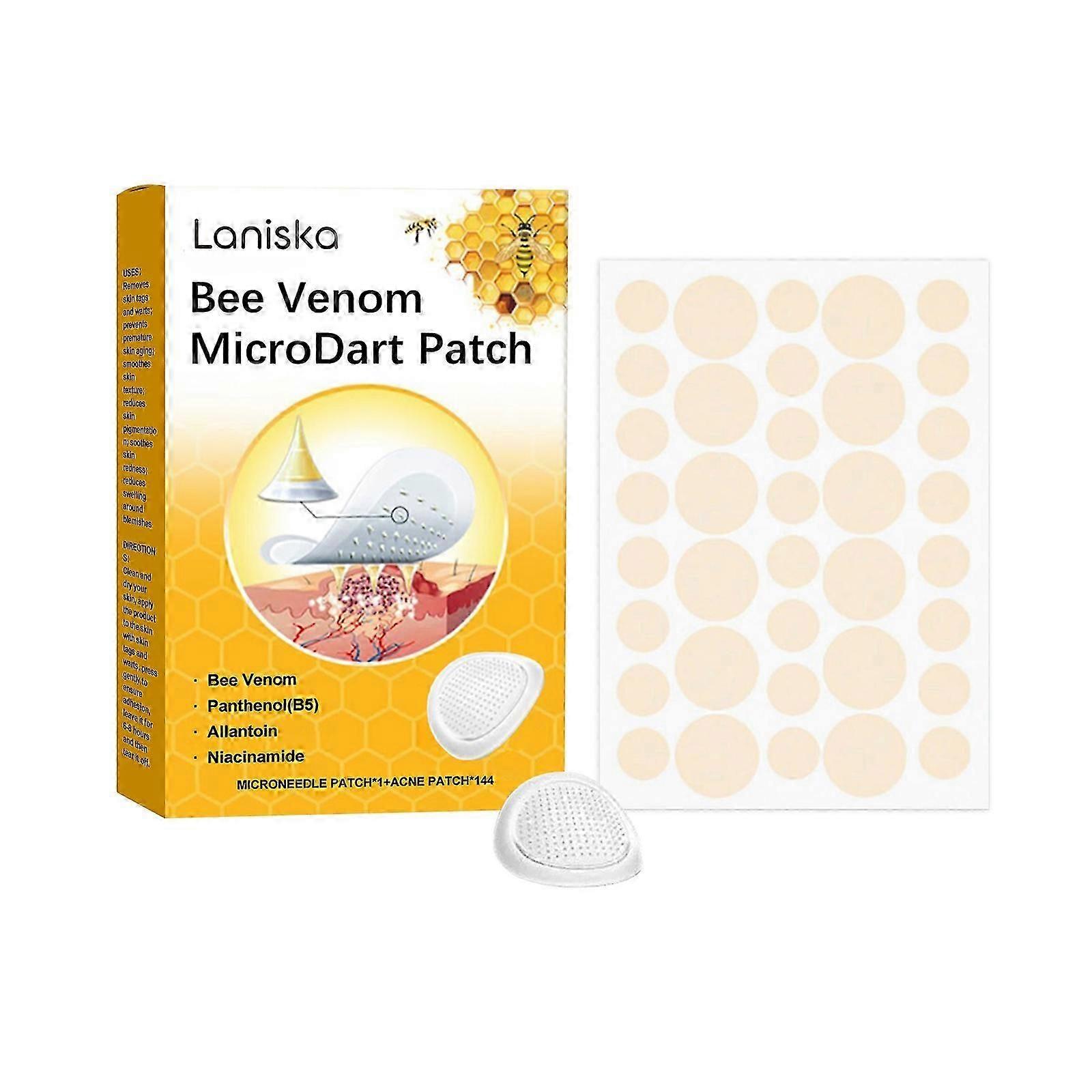 Laniska Bee Venom Keyou Patch Gently Cares For And Cleanses The Face And Body. It Is A Light And Thin Covering Care Patch