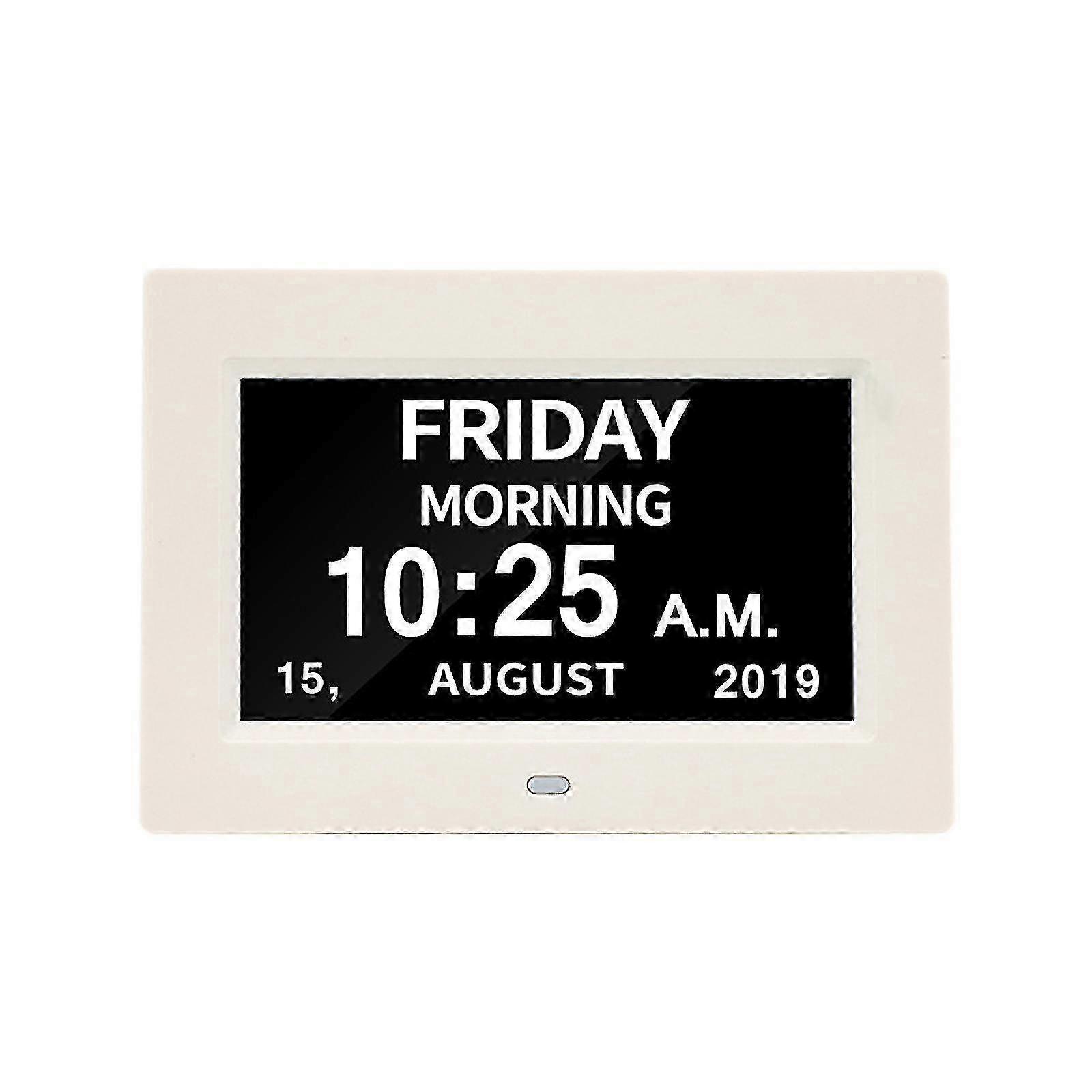 Extra Large Impaired Vision Digital Clock For Vision Impaired, Elderly, Memory Loss Clock With Date And Day - Snngv
