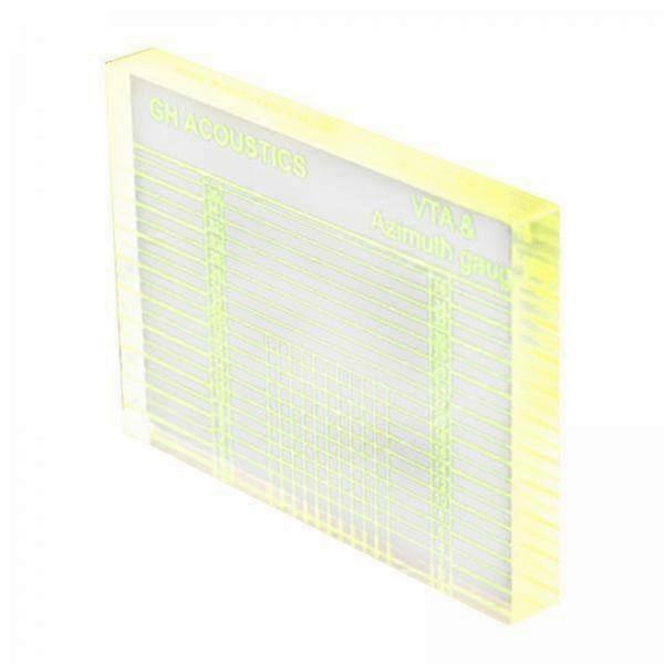 25-26 2X Turntable Tonearm Azimuth Ruler VTA Cartridge Gauge Aligning Tool Accessory